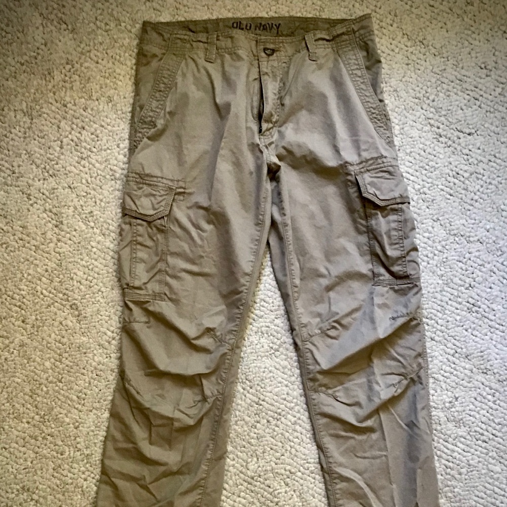 COPY - Old Navy Khaki Cargo Pants